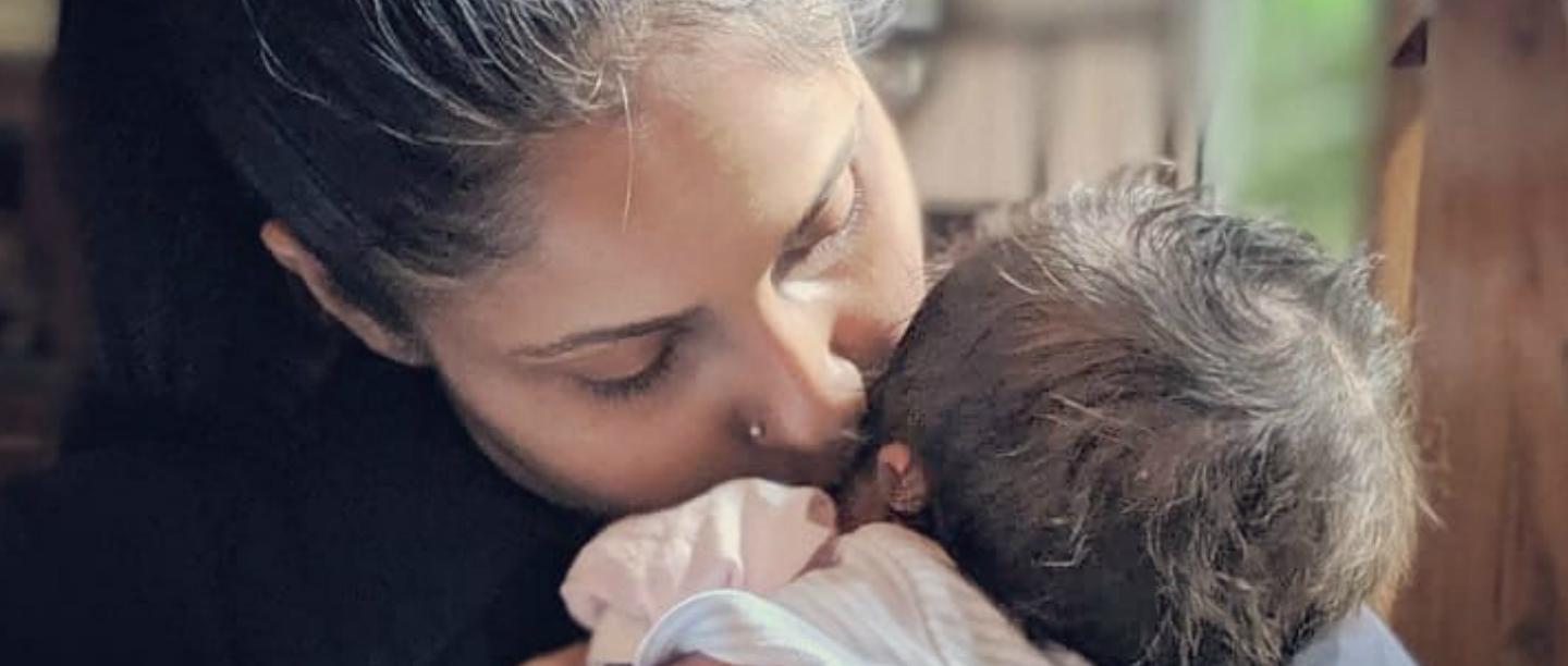 This Picture Of Chhavi Mittal Kissing Her One-Month-Old Baby Boy Is Leaving Us Teary