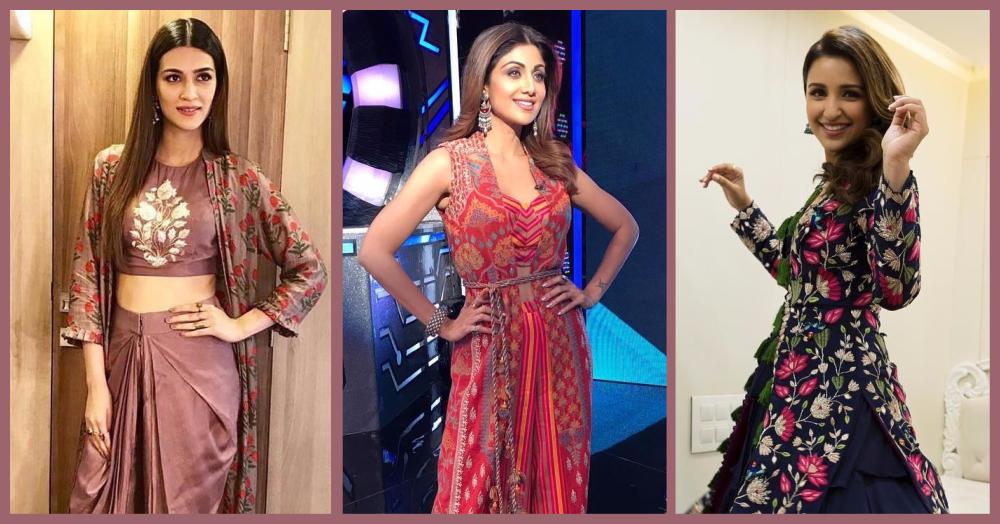 7 Times Bollywood Girls Paired Their Desi Outfit With A Jacket &amp; It Worked!