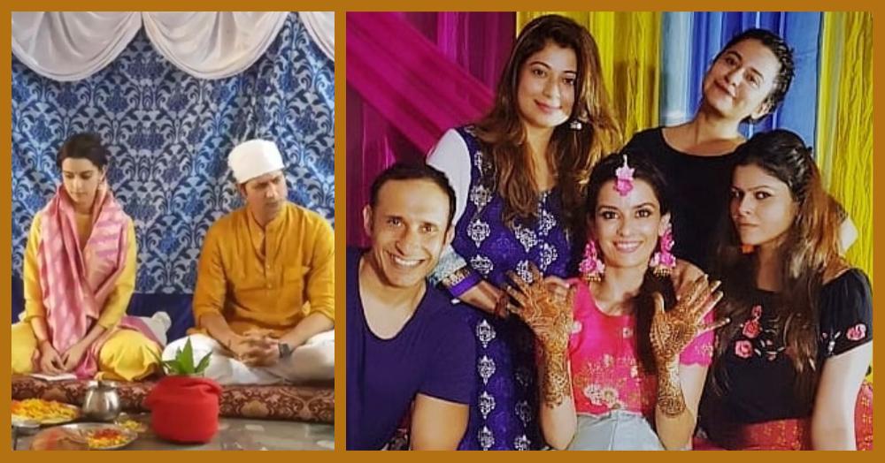 Sumeet Vyas &amp; Ekta Kaul&#8217;s Wedding Functions Have Started With A Pooja &amp; A Mehendi Ceremony!