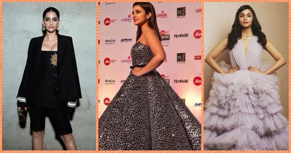 Red Carpet Round-Up: What Bollywood Divas Wore At The Filmfare Awards, 2018