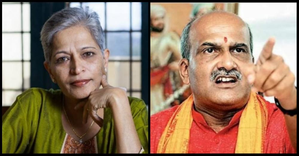 Ram Sene Chief Compares Gauri Lankesh’s Murder to A Dog’s Death &amp; A Raged Audience Is All We Can See Now
