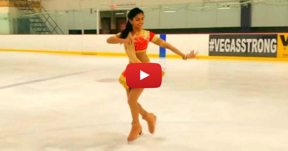 This &#8216;Ghoomar Dance On Ice&#8217; Is The Best Thing On The Internet Today