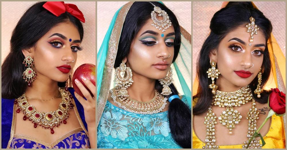 Princess Vibes: This Make-Up Artist Recreated Disney Characters With A Desi Twist!
