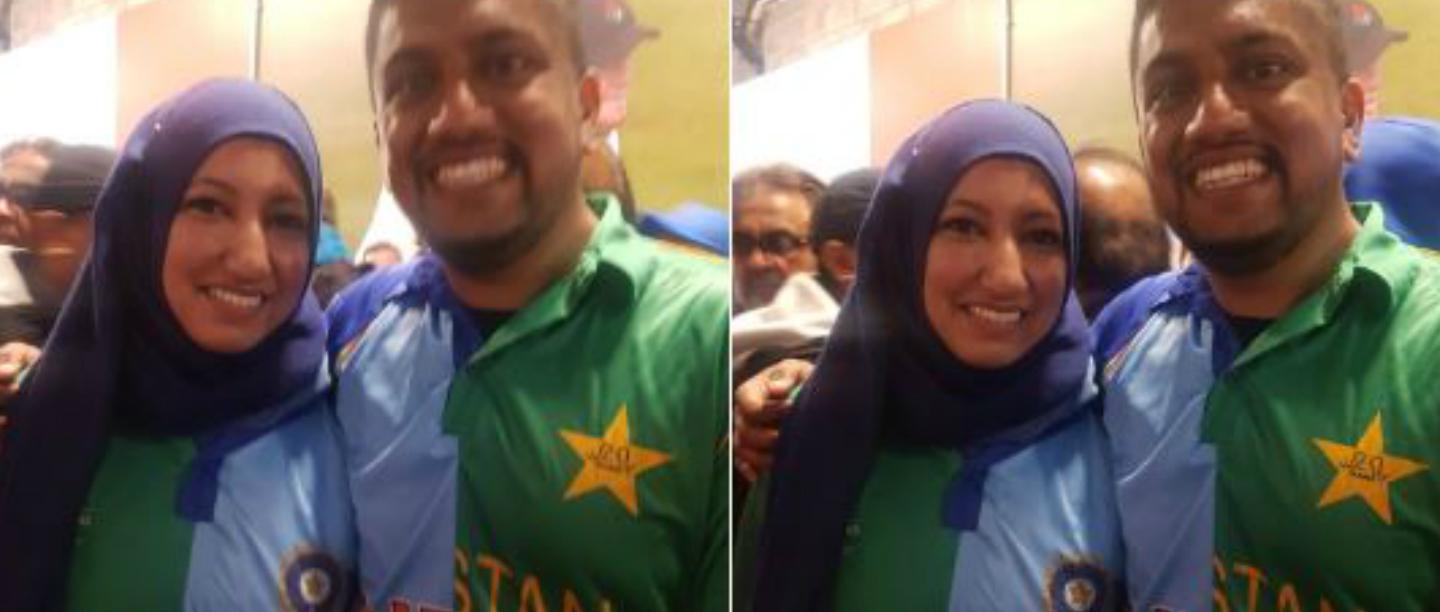 World Cup 2019: This Cute Couple Supported Both India &amp; Pakistan In A Unique Way