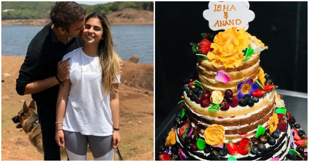Three Tiers To Isha Ambani: Her Last-Minute Engagement Cake Was Absolutely Gorgeous!