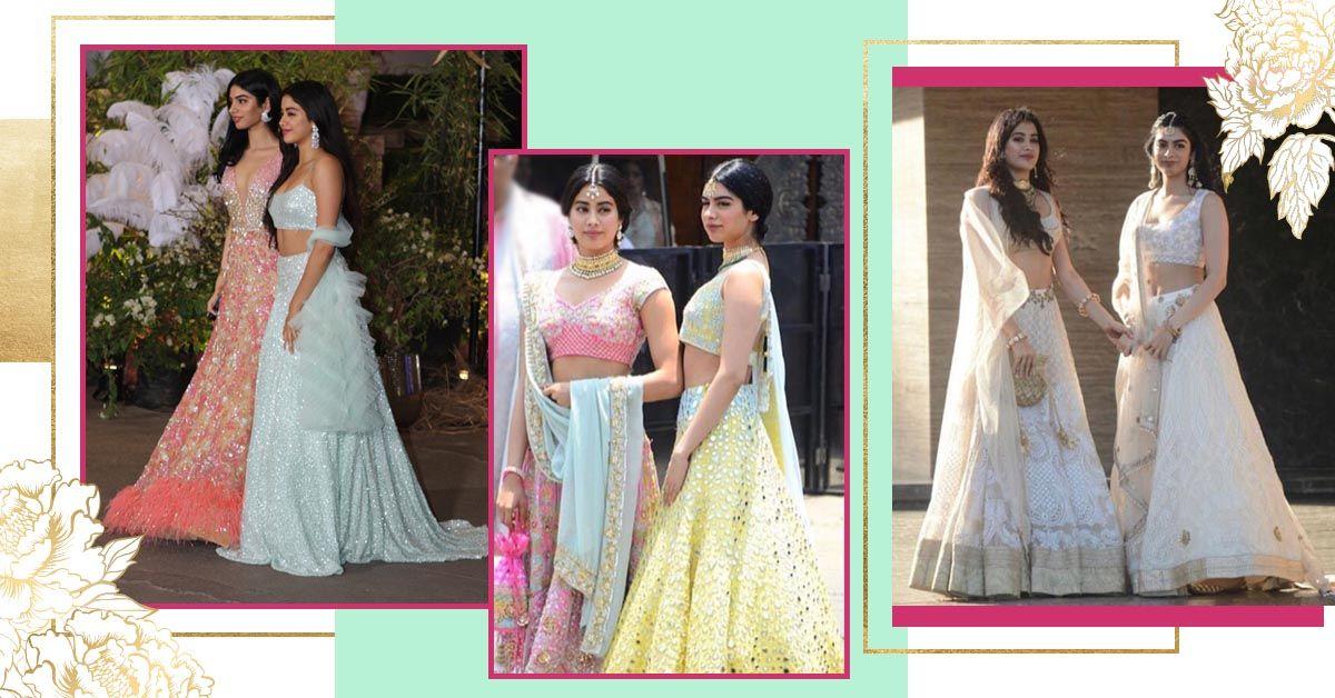 Janhvi And Khushi Kapoor Were #SisterGoals At All Of Sonam&#8217;s Wedding Functions!