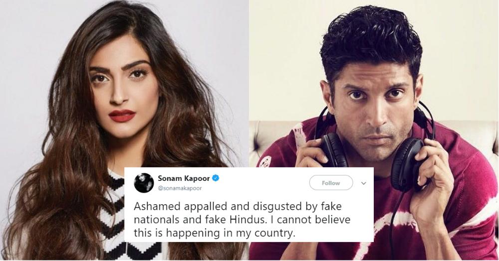 #JusticeForAsifa: Sonam Kapoor, Farhan Akhtar And Others Speak Up Against The Government
