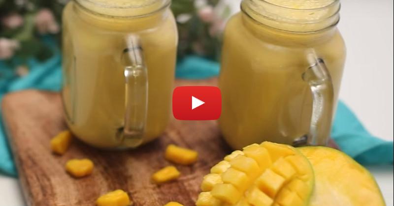 How To Make Oh-So-Yummy Mango Lassi At Home!