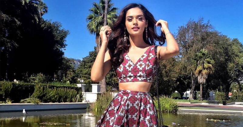 Manushi Chhillar Shows Some Skin In A Sexy Skirt &amp; Convinces Us To Never Skip Leg Day