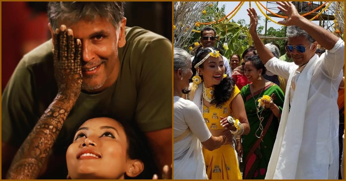 All The Pictures From Milind Soman &amp; Ankita Konwar&#8217;s Mehendi Ceremony In Alibaug!