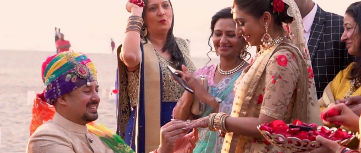 Video: Real-Life Princess Mohena Kumari Singh&#8217;s Engagement By The Beach Is SO Romantic!