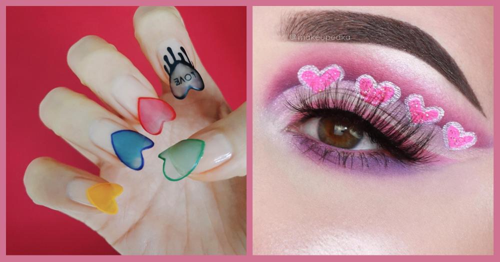 Get Artistic With Your Valentine’s Day Make-Up!