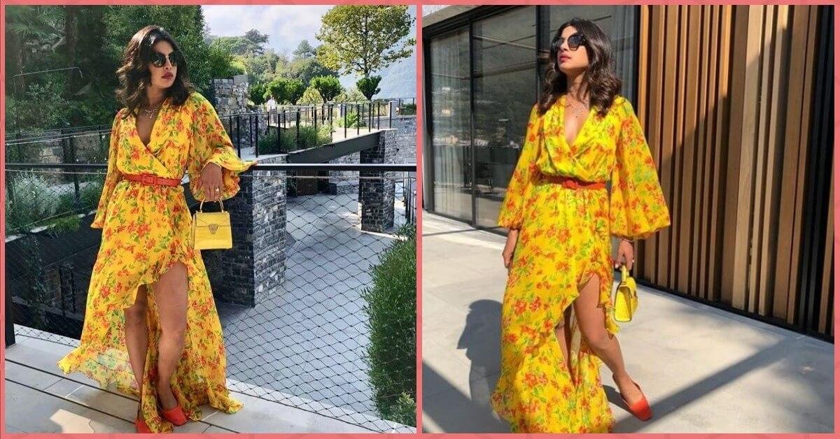 Priyanka Chopra&#8217;s Summer Dress At Lake Como Is Pulling At Our Heart Strings And This Is Why!