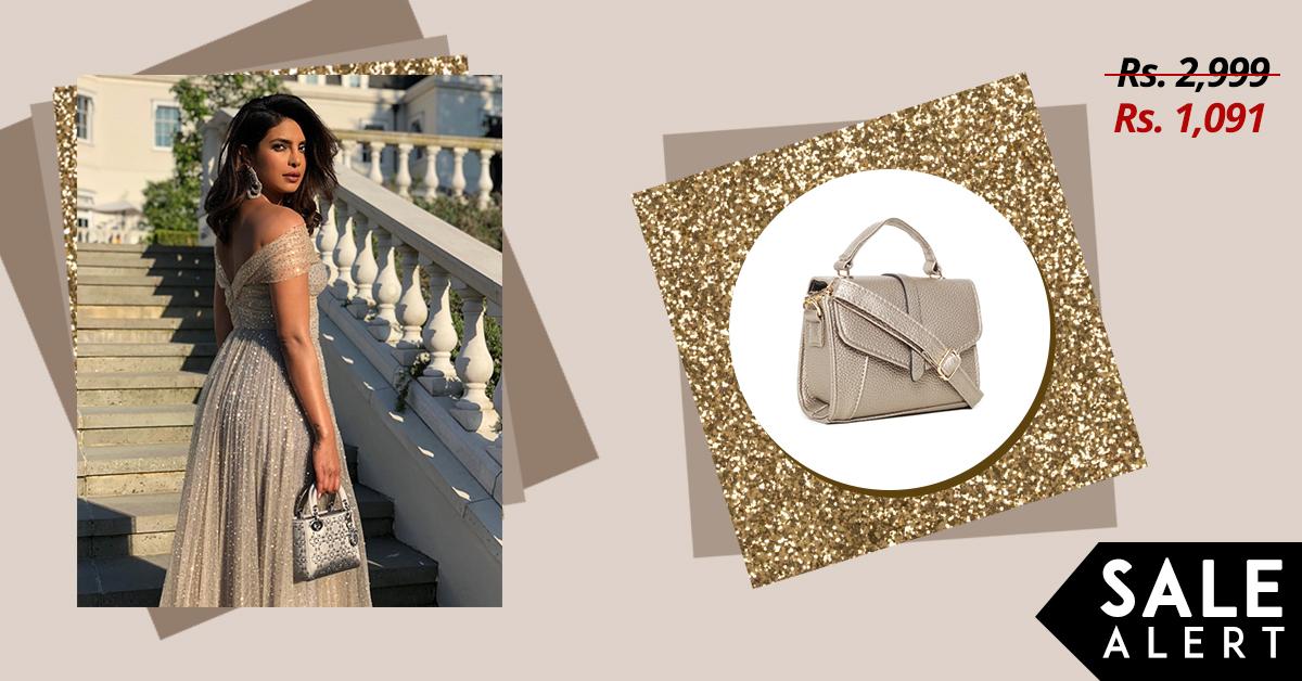 Remember Priyanka&#8217;s Dior Bag From The #RoyalWedding? We Found A Similar One ON SALE!
