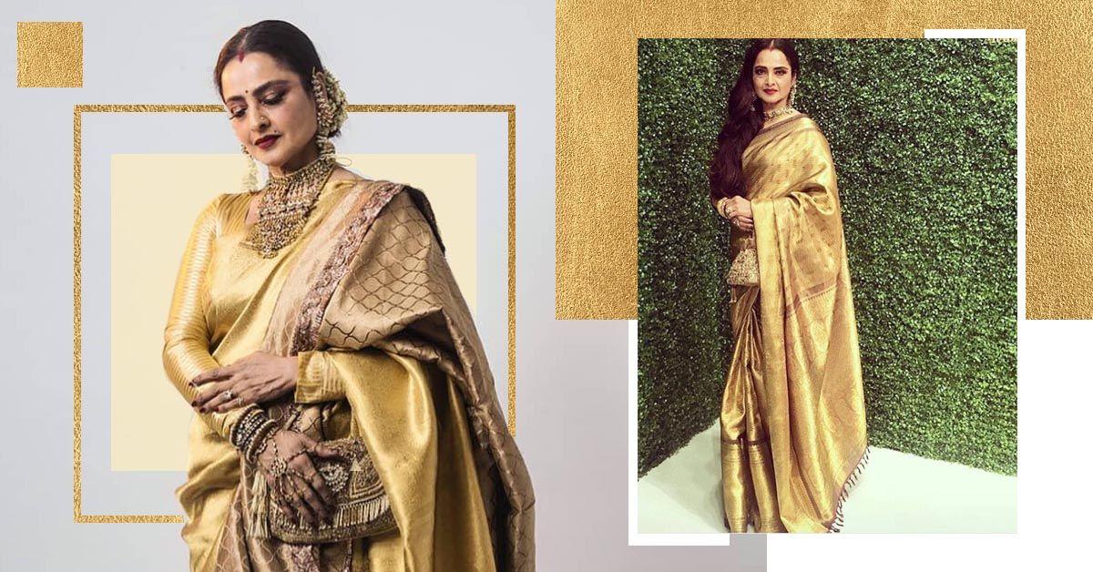 The Rekha-Proof Guide To Kanjeevaram Sarees And Why You Should Get One!