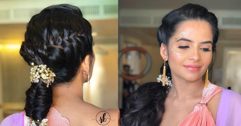 Bride Sprinkles Some Magic Dust On Our Instagram Feeds With Her Gorgeous Hairdo