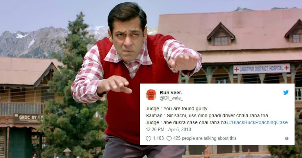 Salman Khan Goes To Jail, Twitter Says &#8216;Chal Mere Bhai&#8217;