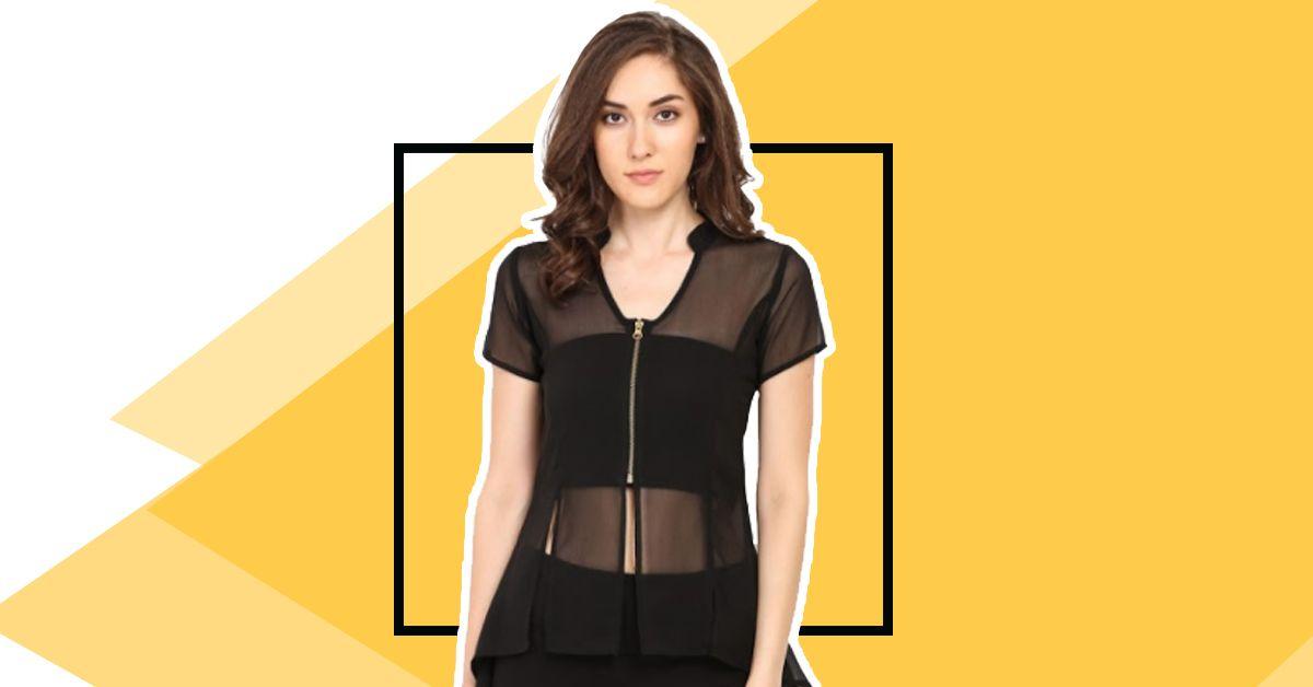 5 Common Mistakes Girls Make When Wearing A Sheer Top