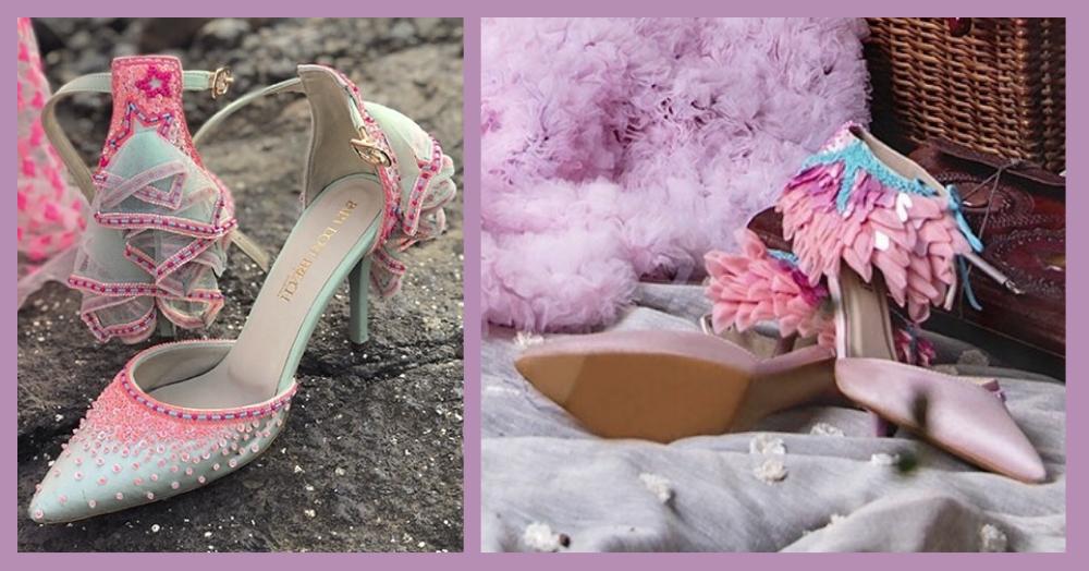 Ever Heard Of Bridal Heels With A Nath &amp; A Veil? We Found Them For You!