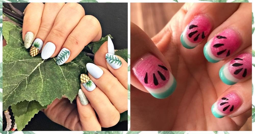 9 Summer Nail Art Designs That Don&#8217;t Need A Manicurist