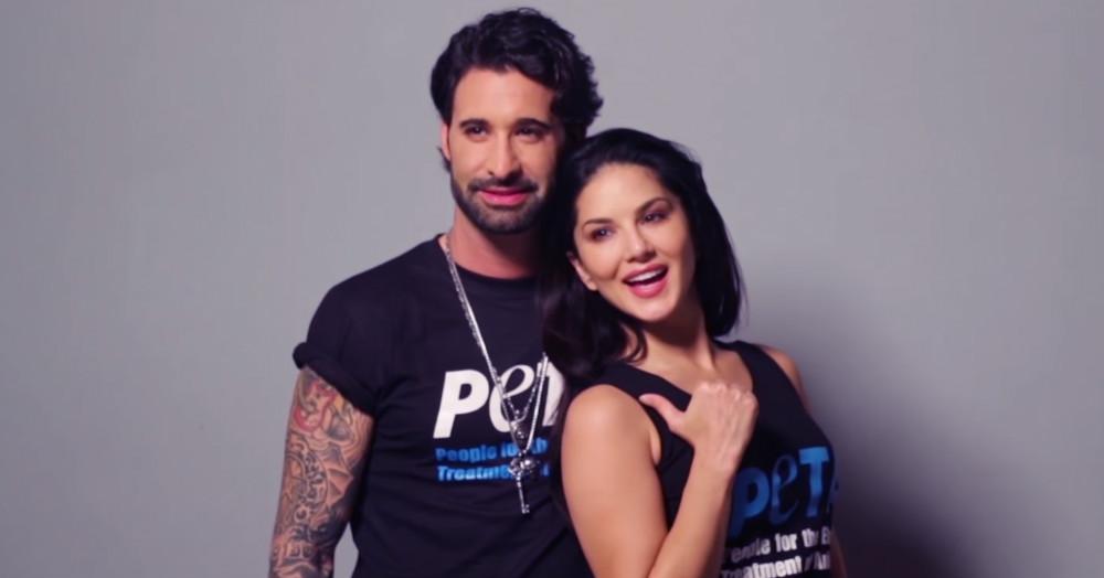 Sunny Leone &amp; Her Husband Daniel Webber Pose Nude For A Good Cause