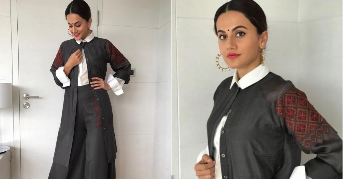 Taapsee Wore A Gorgeous Fusion Outfit &amp; We Decided To Recreate It For You!