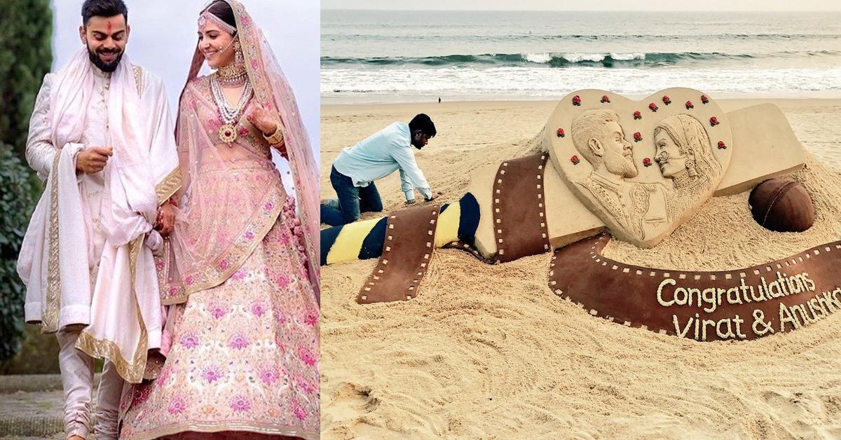 All The Virat And Anushka Wedding Artwork Created By Virushka Fans On The Internet