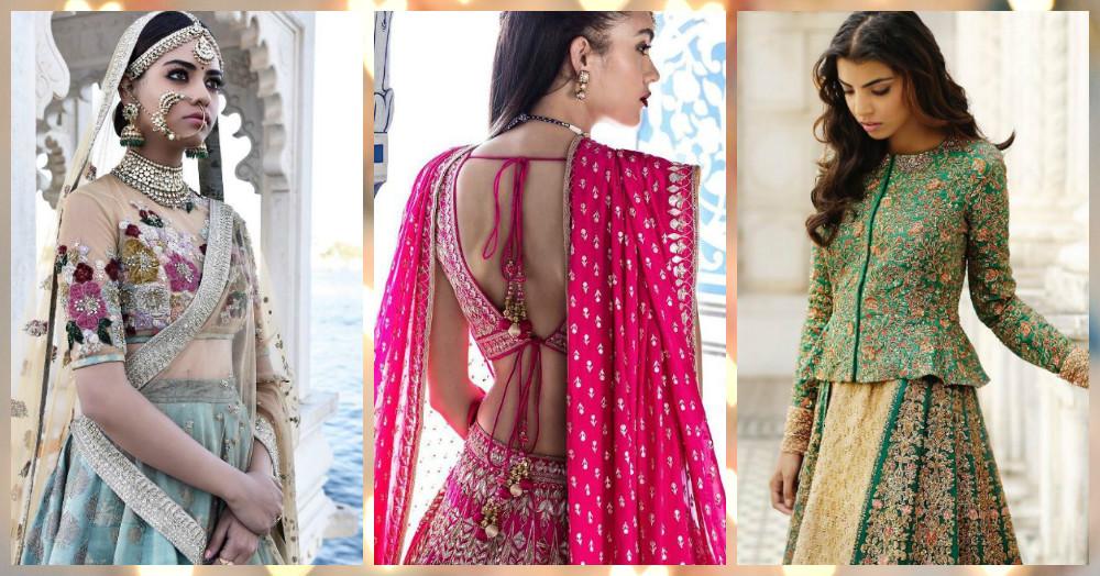 10 latest saree blouse designs For Your Wedding!