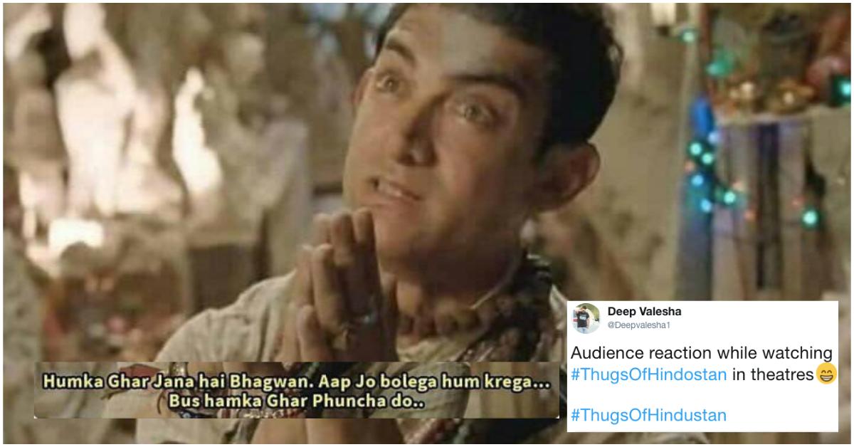 Thugs Of Hindostan Has Caused A Meme Fest &#8216;Coz The Audience Is Saying &#8216;Thug Liya&#8217;