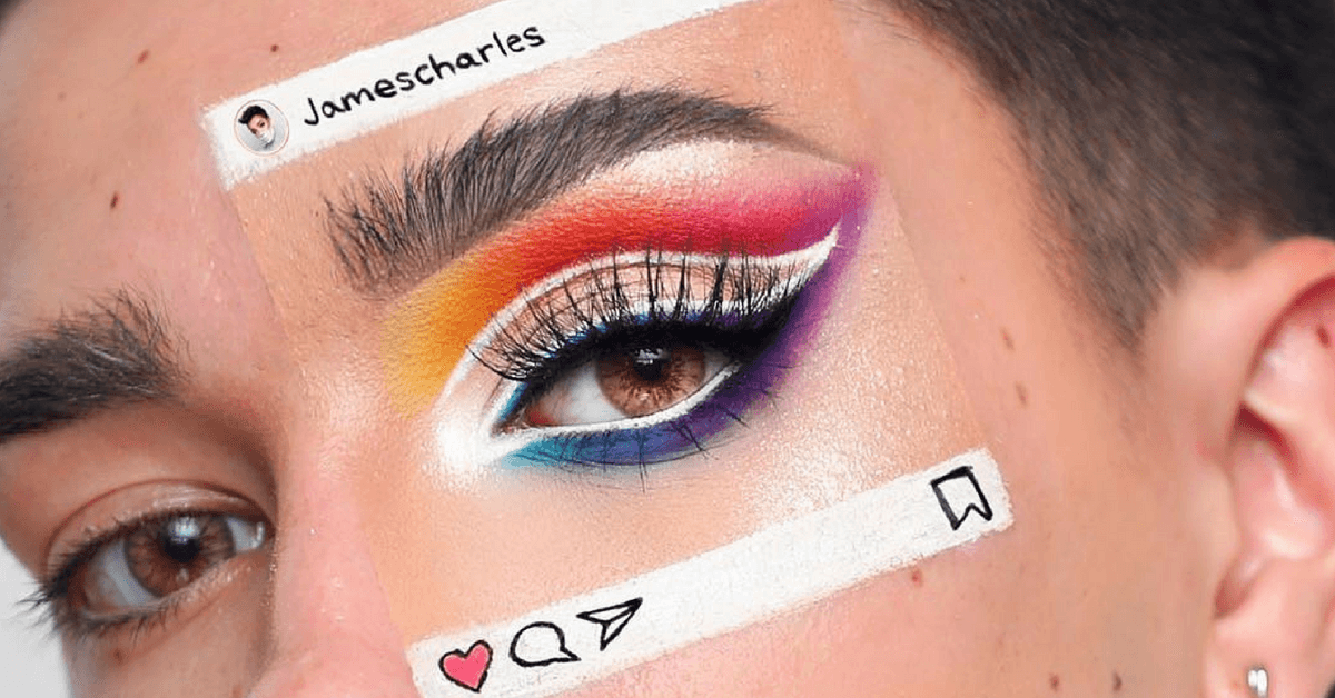 #InstaCeption: People Are Painting Instagram Posts On Their Faces Using Makeup