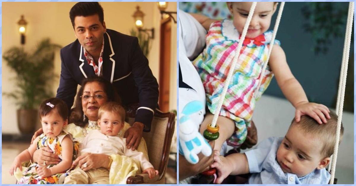 13 Aww-dorable Pictures Of Karan Johar&#8217;s Twins For A Happy Start Of The Week