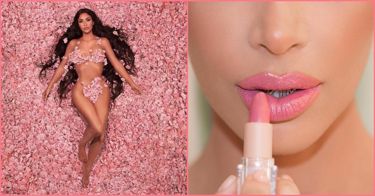 Kim Kardashian Is Rocking Some Fancy Grills For Her New Cherry Blossom Collection!