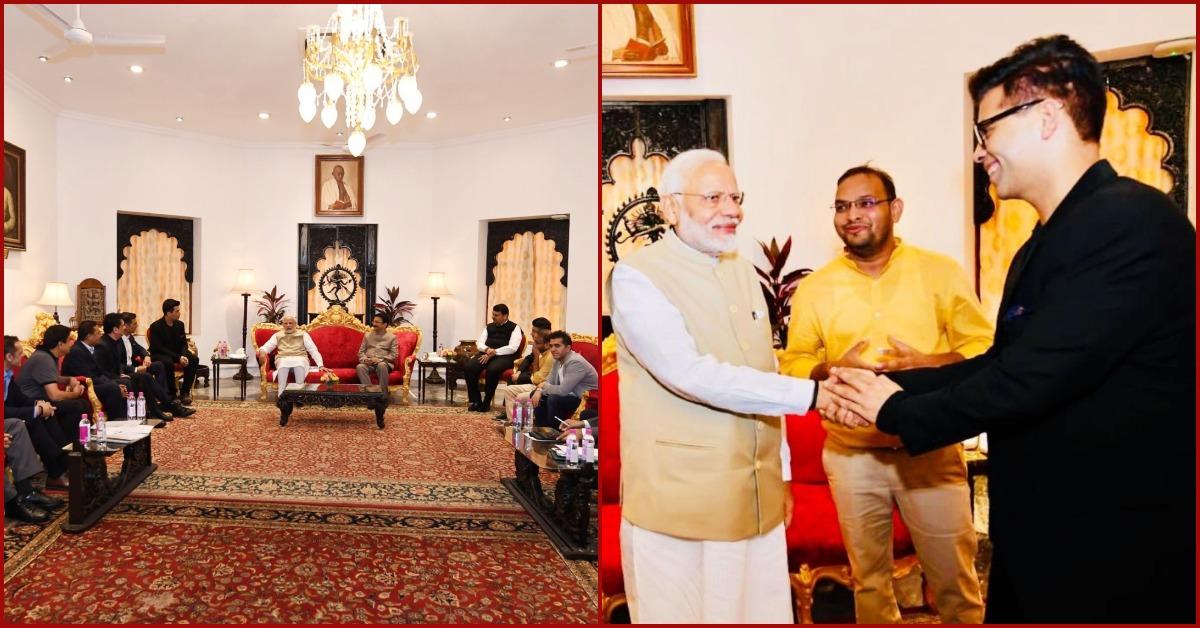 PM Narendra Modi Met An All-Male Bollywood Group &amp; Why Are We Not Surprised?