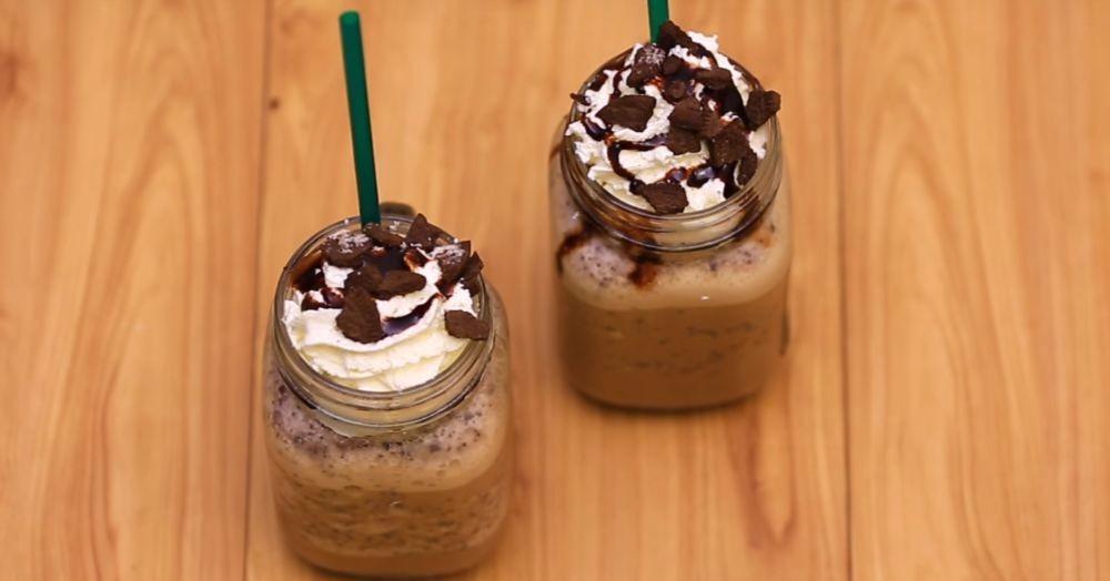 An Easy Way To Make Starbucks Java Chip Frappuccino At Home!