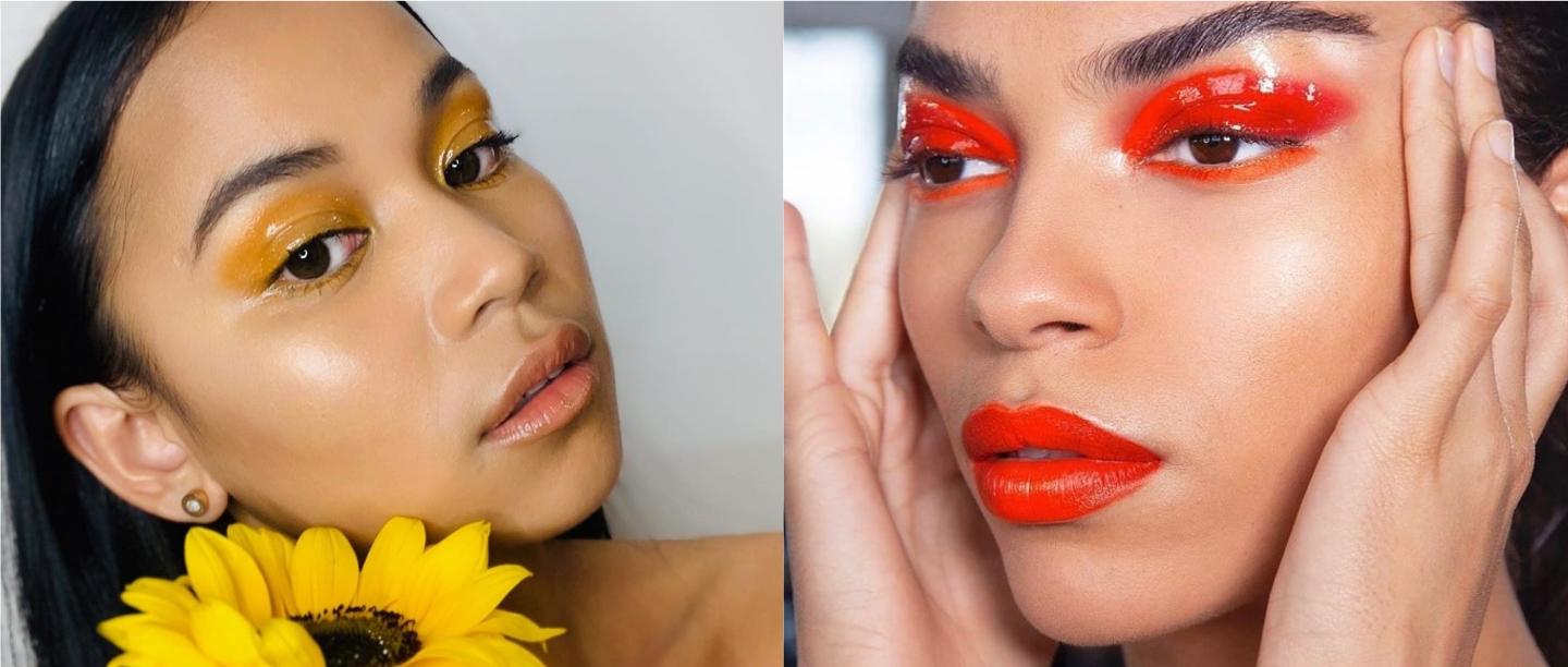 Shiny &amp; Satisfying: The Glossy Lid Eyeshadow Trend  Is Everywhere On The &#8216;Gram!