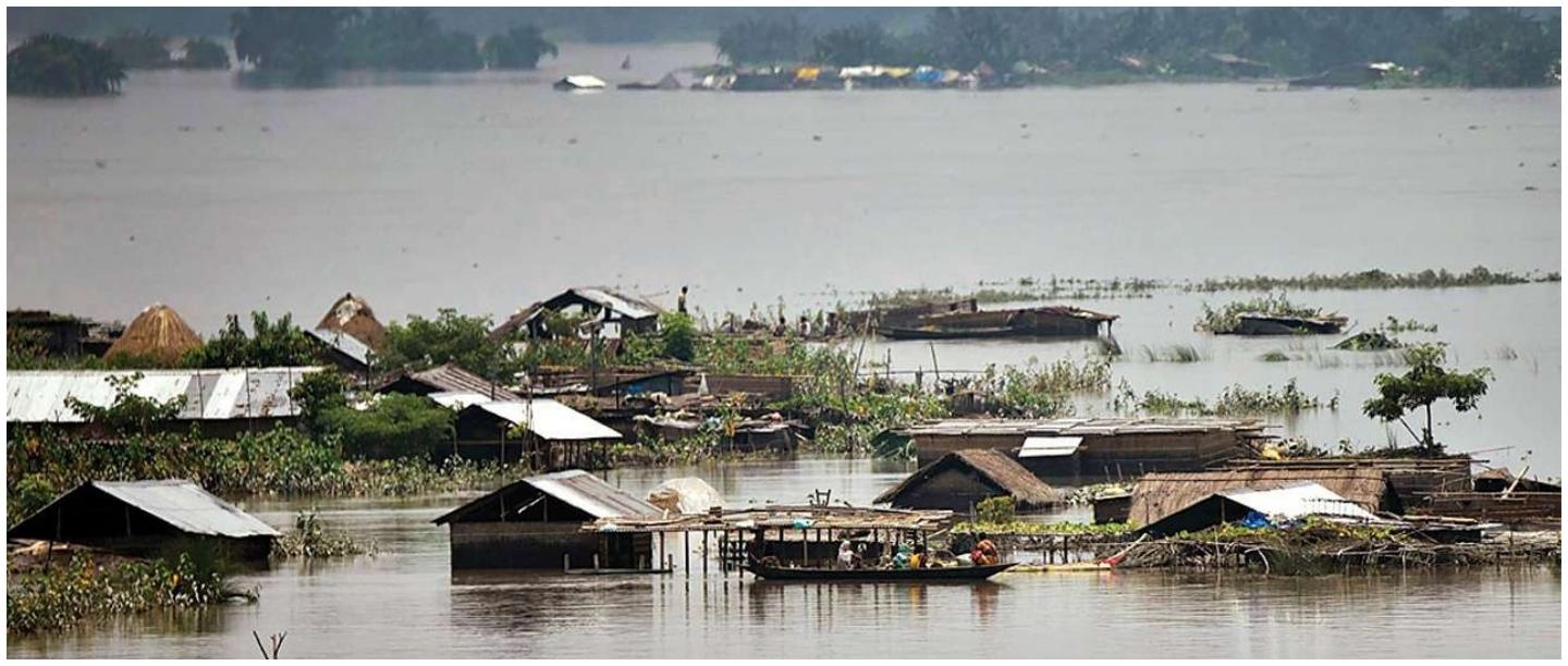 Nature&#8217;s Fury: Floods In Assam Displace Lakhs, Ravage Crops And Affect Domestic Animals
