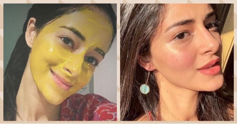 You Won&#8217;t Believe What Ananya Panday Puts On Her Face For Glowing Skin!
