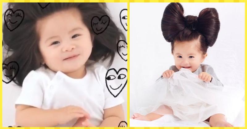 #HairGoals: This 1-Year Old Baby Is The New Face Of Pantene And We Can&#8217;t Get Over It!