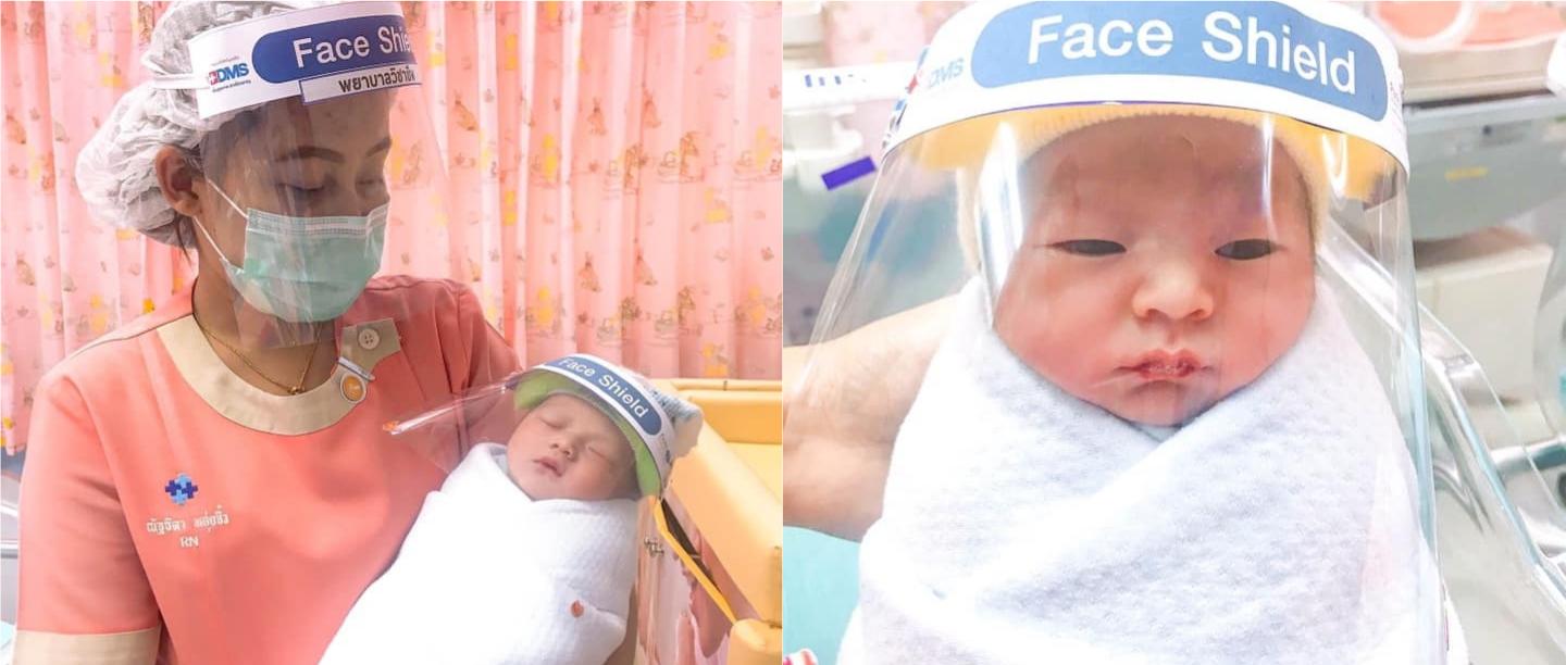 Cute Alert! Pics Of Newborns Wearing Mini Shields At Thailand Hospital Will Win Your Heart