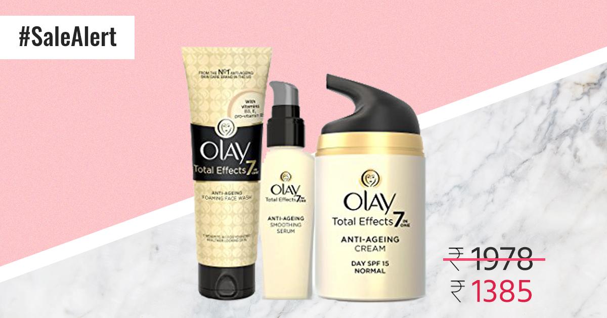 Sale Alert! Grab The Entire Olay Total Effects Range For Only Rs 1,385!
