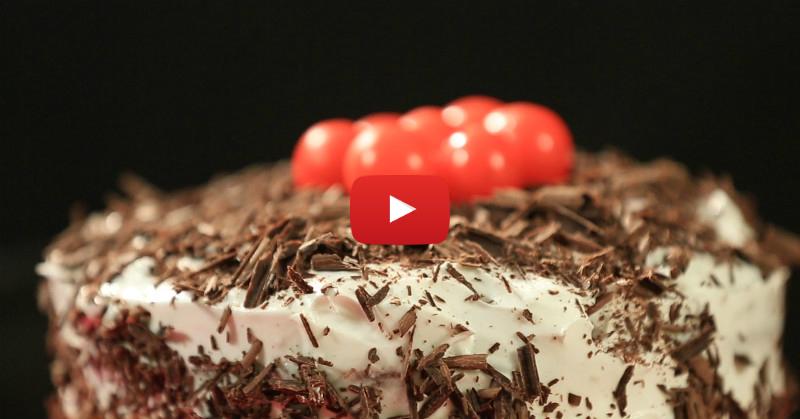Your Quick &amp; Easy Guide To Making A Black Forest Cake At Home
