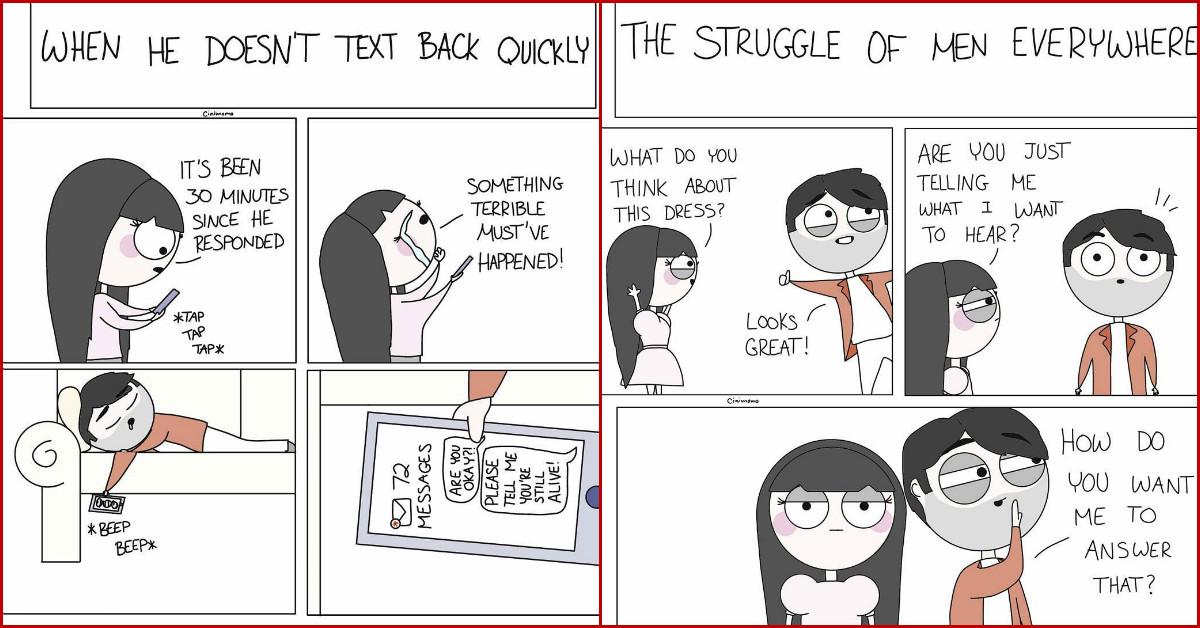 9 Cute Comics About Love That Will Remind You Of Your Own Relationship
