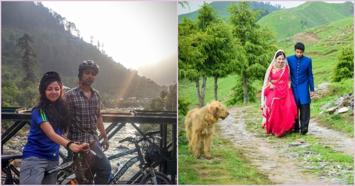 This Couple First Met On A Trek&#8230; Three Years Later They Got Married At The Same Spot!