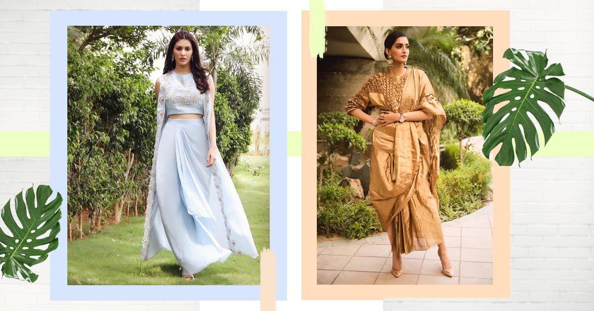 Alternative Drape Style Ensembles You Can Wear&#8230; None Of Them Are A Saree!