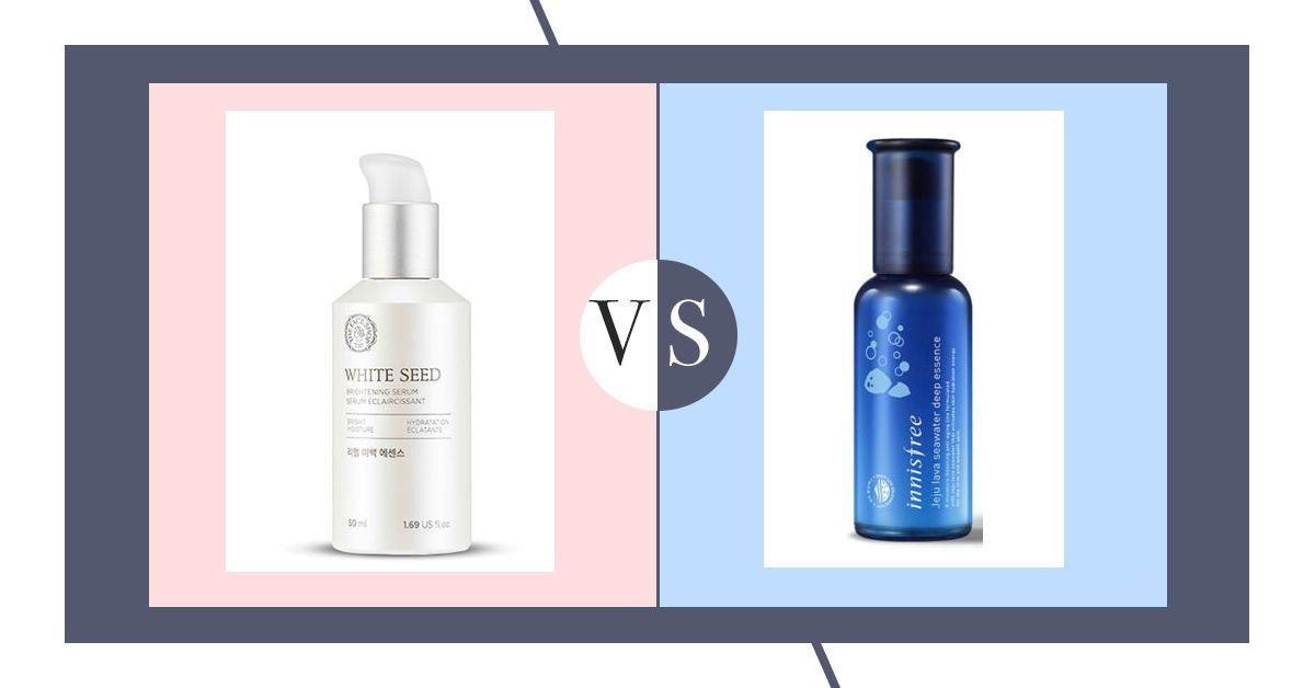 Select The Best Facial Serum To Get Brightening Glow: Innisfree vs The Face Shop