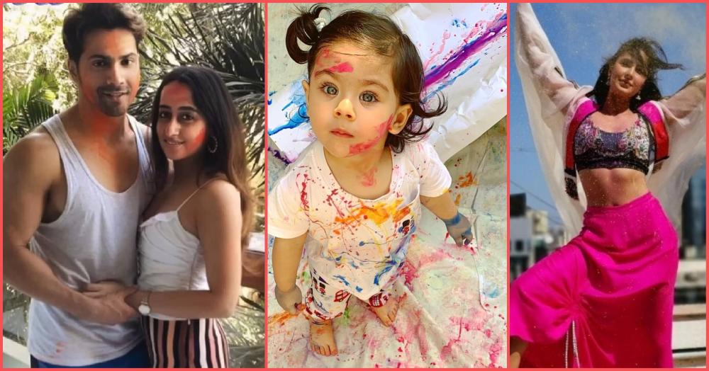 From Varun Dhawan To Katrina Kaif, Here’s How B-Town Celebrated The Festival Of Colours