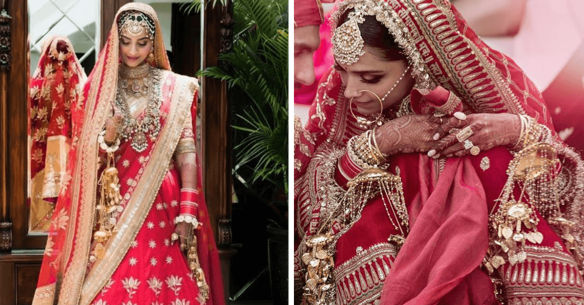 7 Ways Deepika &amp; Sonam&#8217;s Bridal Looks Were Same Same But Different!