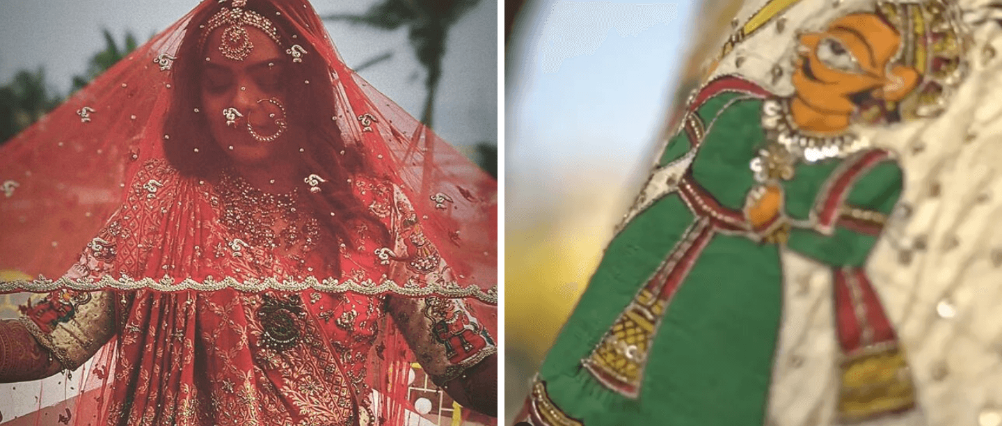 This Rajasthani Bride Designed Her Wedding Lehenga &amp; You&#8217;ve Got To See The Final Result!