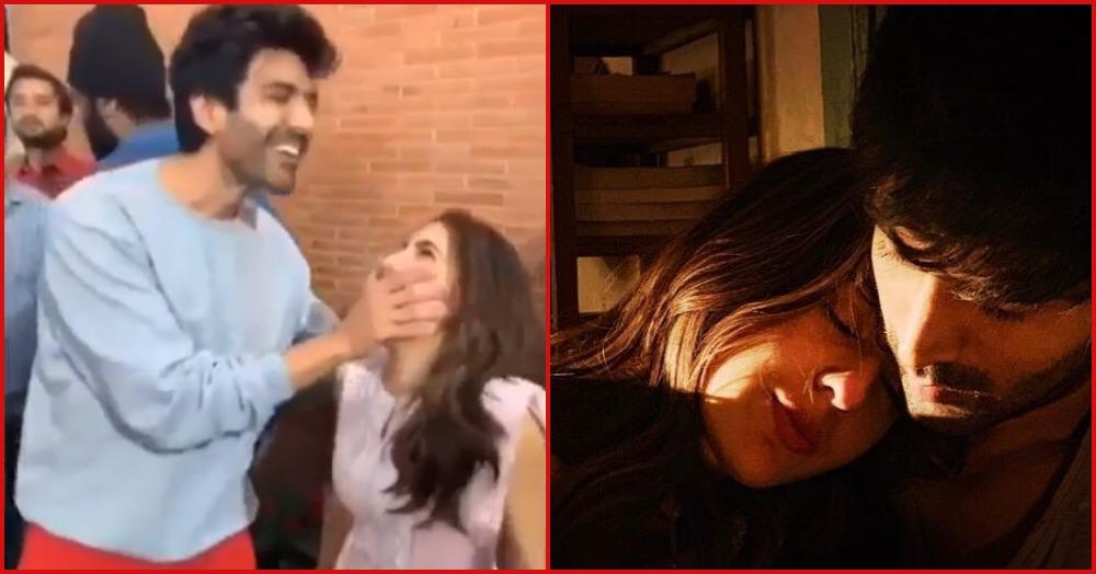 Video: Sara Ali Khan Embarrasses Kartik Aaryan On The Set Of Love Aaj Kal 2