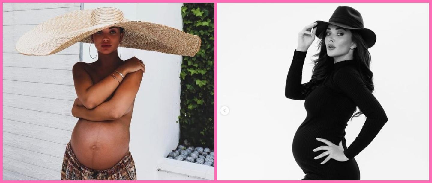 Embracing Motherhood: Amy Jackson Posts A Topless Picture Flaunting Her Baby Bump